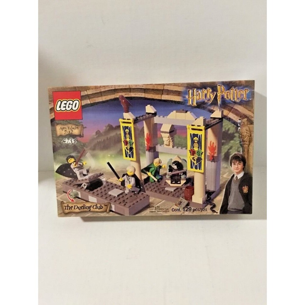 NEW Lego Harry Potter 4733 The Dueling Club 2002 Building Toy Set